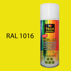 Farba v spreji akrylov TECH RAL 1016 400 ml