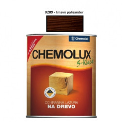 Lazra na drevo Chemolux klasik 0,75 L /0289 (tmav palisander)