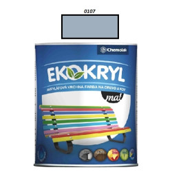 Farba Ekokryl Mat 0107 (ed svetlo) 0,6 l