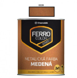 Farba na kov Ferro Color efekt/0228 0,75 L (meden)
