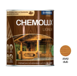 Lazra na drevo Chemolux Lignum 0,75 L /0645 (zlat dub)