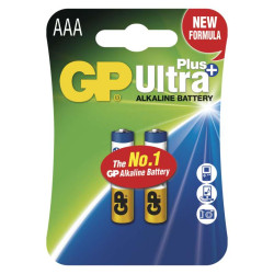 Batrie alkalick GP Ultra Plus LR03 AAA / 2 ks (B17112)