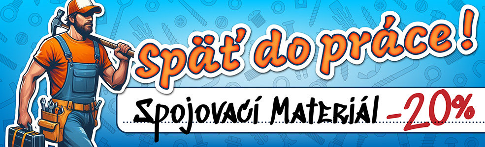Z�ava na spojovac� materi�l