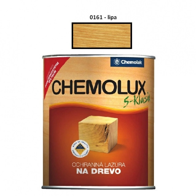 Lazúra na drevo Chemolux klasik 0,75 L /0161 (lipa)