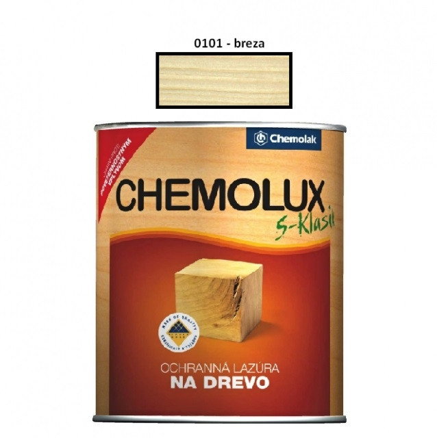 Lazúra na drevo Chemolux klasik 2,5 L /0101 (breza)