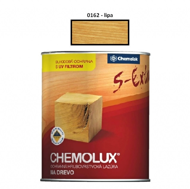 Lazúra na drevo Chemolux Extra 0,75 L /0162 (lipa)