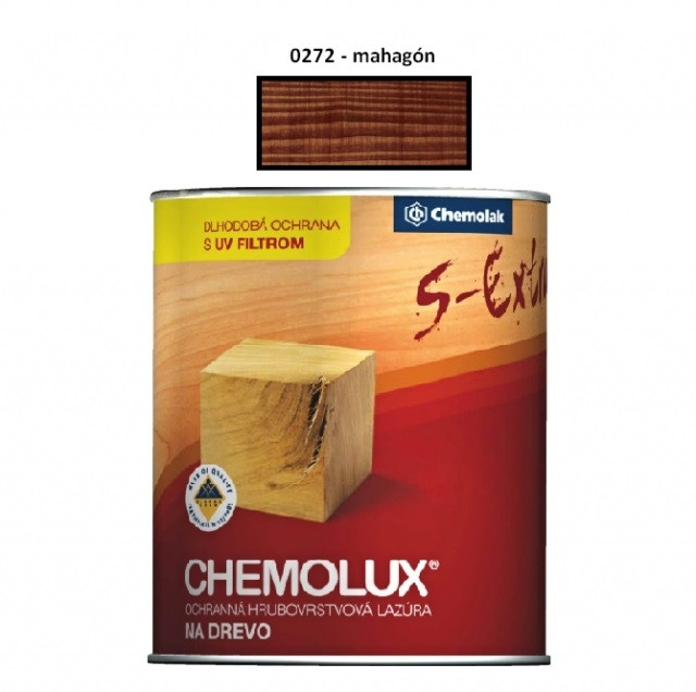 Lazúra na drevo Chemolux Extra 2,5 L /0272 (mahagón)