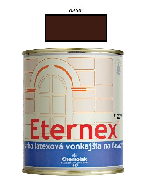 Farba latexová fasádna Eternex 0260 0,8 kg