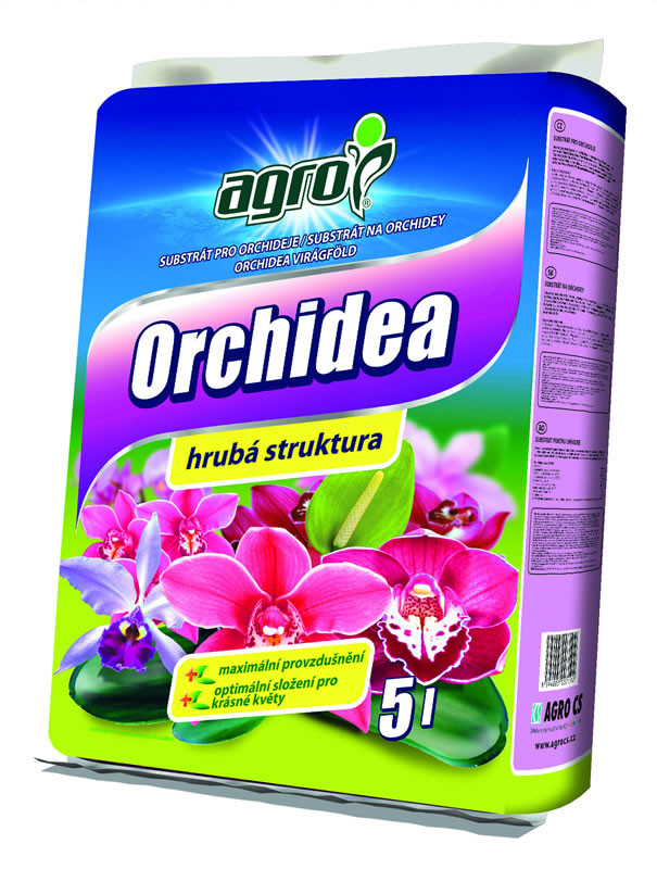 Substrát na orchidey Agro 5 L