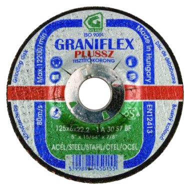 Kotúč brúsny na kov 115x6 Graniflex