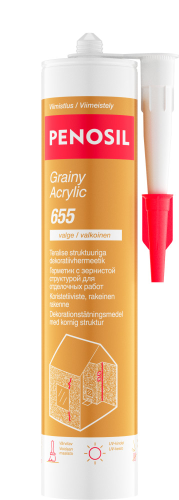 Akryl �tukov� tmel PENOSIL Premium Grainy Acrylic 655 biely 300 ml