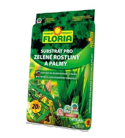 Substrát na zelené rastliny a palmy Prima Flora 20 l