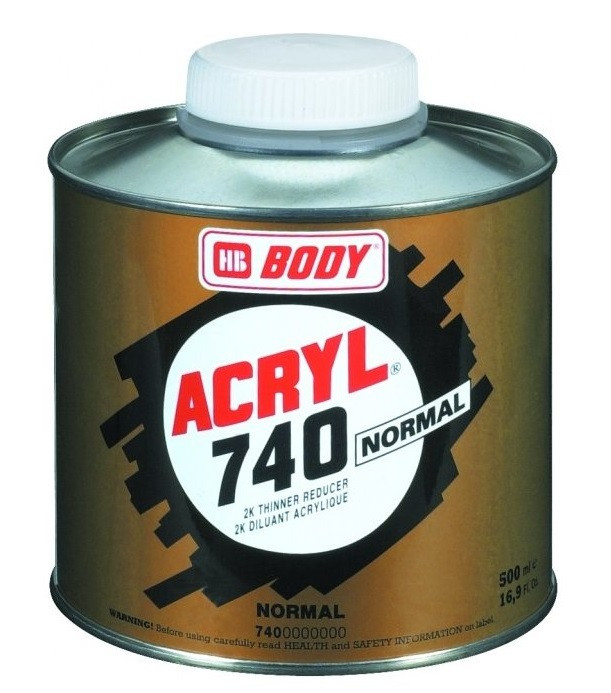 Riedidlo akrylátové HB BODY 740 ACRYL normal 500 ml