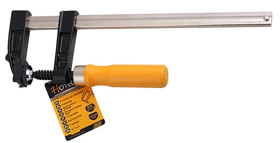 Svorka stolárska kovová F 50x200 mm plastová rukoväť HOTECHE HT290202