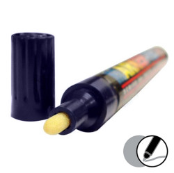 Popisovač akrylový Marker TECH strieborná / široký hrot 10 ml