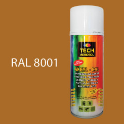 Farba v spreji akrylová TECH RAL 8001 400 ml