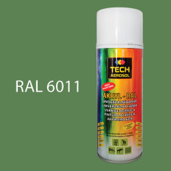 Farba v spreji akrylová TECH RAL 6011 400 ml