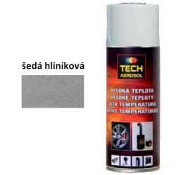 Sprej iaruvzdorn s odolnosou do 600C TECH (ed hlinkov) 400 ml