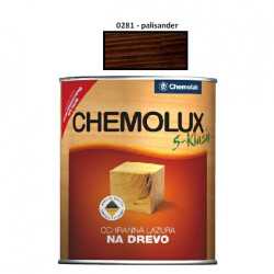 Lazúra na drevo Chemolux klasik 2,5L /0281 (palisander)