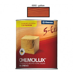 Lazúra na drevo Chemolux Extra 0,75 L /0202 (gaštan)
