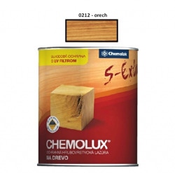 Lazúra na drevo Chemolux Extra 0,75 L /0212 (orech)