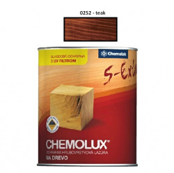 Lazúra na drevo Chemolux Extra 0,75 L /0252 (teak)