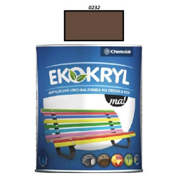 Farba Ekokryl Mat 0232 (hned� k�vov�) 0,6 l