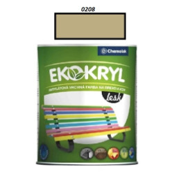Farba Ekokryl Lesk 0208 (béžová) 0,6 l