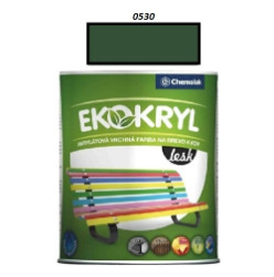 Farba Ekokryl Lesk 0530 (zelená) 0,6 l