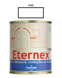 Farba latexov� fas�dna Eternex 0100 0,8 kg