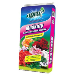 Substrt na mukty a in balknov kvety Agro 50 l