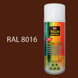 Farba v spreji akrylov TECH RAL 8016 400 ml