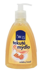 Mydlo tekut MLIEKO/MED 500 ml s dvkovaom Sirios herb