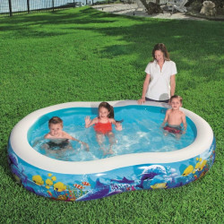 Bazén nafukovací Play Pool 262 x 157 x 46 cm