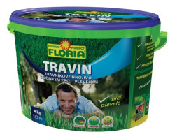 Hnojivo trávnikové TRAVIN 3v1 Floria 4 kg