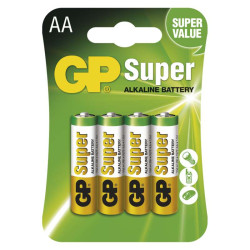 Batérie alkalické GP Super LR6 AA (B1321)