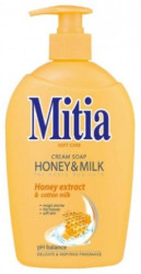 Mydlo tekut� MITIA Honey&Milk s d�vkova�om 500 ml