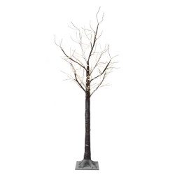 Vianočný stromček 180 cm, vonkajší/vnútorný, teplá biela (DCTW11) 