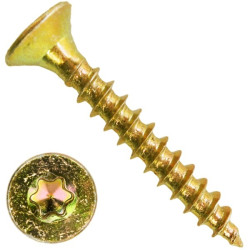 Vrut do dreva ZH TORX 4x16 cel� z�vit TX20