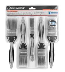 Sada 5 maliarskych tetcov s pogumovanou rukovou (10440)