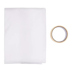 Doasn dvere z netkanej textlie so zipsom 1,2 x 2,2 m (81490)