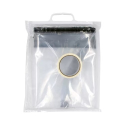 Doasn dvere z plastovej flie so zipsom v tvare U 1,2 x 2,2 m (81419)