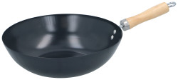 Wok s drevenou rukov�ou ALPINA 30cm nepri�nav�