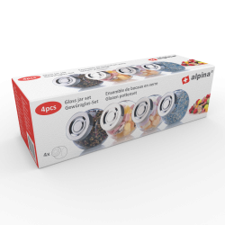 Sada �lo�n�ch poh�rov ALPINA�200ml 8x8x6cm 4ks