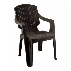 Stoli�ka z�hradn� RATAN hned� 56x60x83 cm
