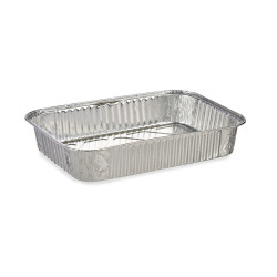 Podnos hlin�kov� obd�nikov� sada 4ks medium
