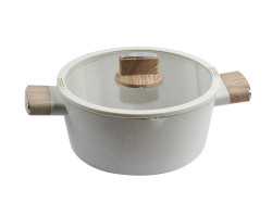 Kastr�l Cream Hype s pokrievkou 20 x 9 cm BS11435