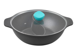 Kastr�l delen� Hot Pot s pokrievkou 30 x 9,5 cm BS11529
