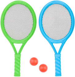 Rakety + 2 lopti�ky detsk� tenisov�