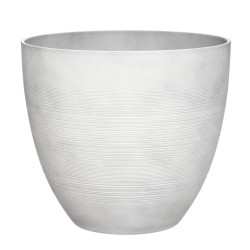 Kvetin�� plastov� Beryl 45 cm, biely